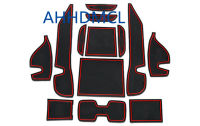 รถ Anti-Dirty Pad ประตู Groove Gate Slot ถ้วยสำหรับ Suzuki SX4การกำหนดค่าสูงพร้อม Armrest 2007 20082009 2010 2011 2012