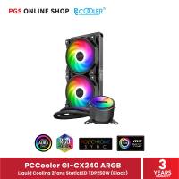 PCCooler GI-CX240 ARGB (ชุดระบายความร้อน CPU ด้วยของเหลว) Liquid Cooling 2Fans StaticLED TDP250W