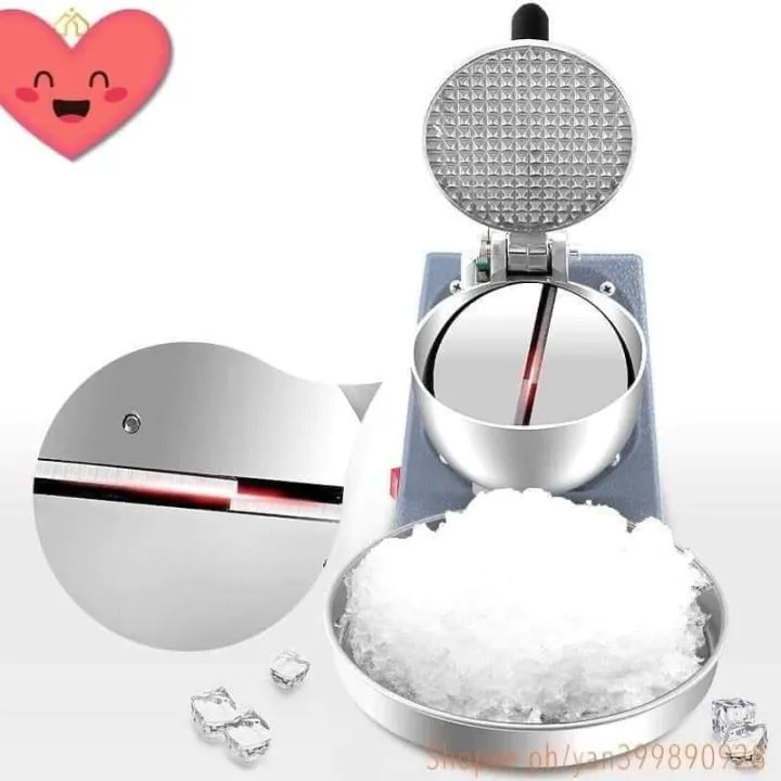 Heavy Duty Electric Ice Crusher Machine for Halo Halo Lazada PH