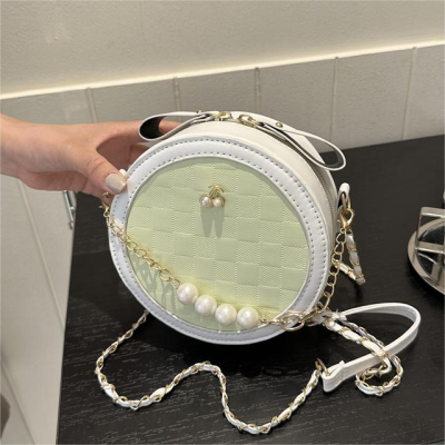 ปีนี้กระเป๋ายอดนิยม 2023 แฟชั่นใหม่ Pearl Chain Bag พรีเมี่ยมพื้นผิวร้อยกระเป๋า crossbody กระเป๋าสะพายขนาดเล็ก