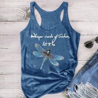 [COD] whisper of words wisdom I-shaped vest cross-border wish top European and summer