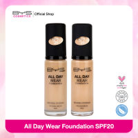 BYS Cosmetics All Day Wear Foundation SFP20, 30 ml. รองพื้นสูตรน้ำ เนื้อบางเบา ติดทนนานระหว่างวัน