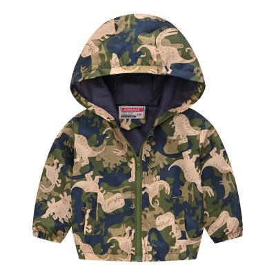 Children Jackets Autumn Spring Kids Outerwear Coats Cute Dinosaur Jackets for Boys Baby Boys Girls Windbreaker Coat