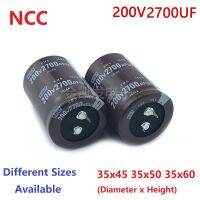 2Pcs/Lot NCC 2700uF 200V 200V2700uF 35x45 35x50 35x60 Snap-in PSU capacitor