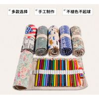 ★Smiggle Student pen box Large capacity pencil case★✸┋๑Canvas colour pencil shade hole large capacity vo