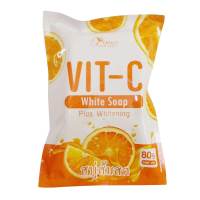 สบู่ส้มสดวิตามินซี VIT-C ถุงส้ม(1ก้อน) 80กรัม