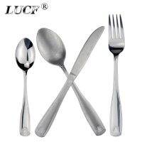 【CW】 Brief Cutlery Dinnerware Antique  Fork/Knife/Spoons Photography Movie Props