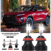 หลอดไฟหน้ารถยนต์ LED LAI 40w 6000k สีขาว สําหรับ Chevrolet blazer 1992-2005 รับประกัน 10 เดือน