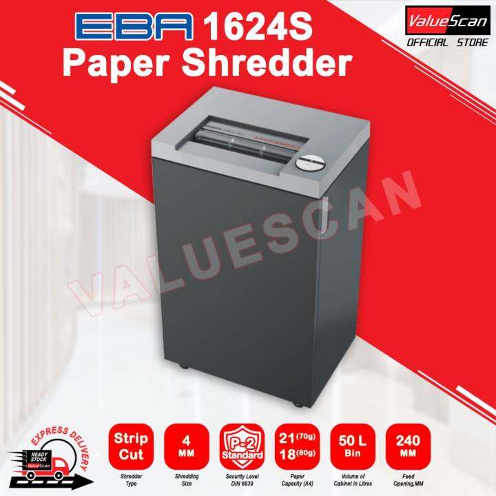 EBA 1624S Paper Shredder Machine Lazada