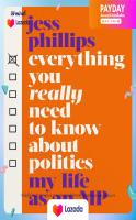 (New) หนังสืออังกฤษ Everything You Really Need to Know about Politics : My Life as an MP [Hardcover]