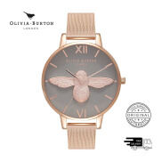 Đồng Hồ Nữ Olivia Burton 3D Bee Màu Vàng Hồng OB16AM117