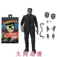 Neca04804รุ่นสี Frankenstein 7นิ้วเคลื่อนย้ายได้