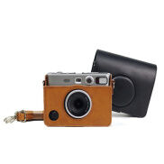 Túi Máy Ảnh Tương Thích Với Instax Mini Evo Hoài Cổ Bằng Da Pu Chụp Ảnh Kỹ