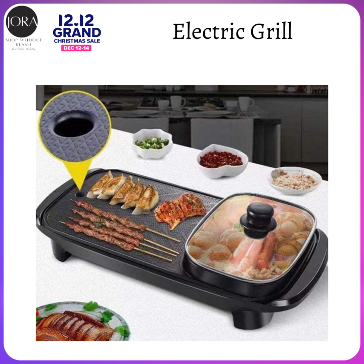JORA l 2 in 1 Korean electric grill / Multifunctional BBQ grill indoor