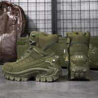 รองเท้าบูทยุทธวิธีสำหรับทั้งชายและหญิงพร้อมส่งรองเท้าบูท SWAT COMBAT BOOTS-sparta # B21