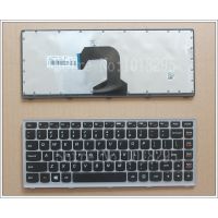 NEW For Lenovo Ideapad S300 S400 S405 S400T S400u M30 70 25208654 25208594 laptop US keyboard Silver frame