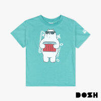 DOSH KIDS UNISEX T-SHIRTS WE BARE BEARS เสื้อยืดคอกลม แขนสั้น เด็กชาย-เด็กหญิง FLWBBT5000-GR