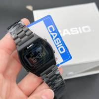 New!นาฬิกาข้อมือผู้หญิง casio มีหลายสี นาฬิกาข้อมือแฟชั่น สายสเเตนเลส รุ่น B640WC-5A ตั้งเวลาให้พร้อมใช้งาน เเถมฟรีกล่องพร้อมถุงกระดาษครบชุด