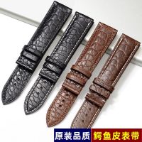 hot style leather strap genuine suitable for Omega Mido Rolex Jaeger-LeCoultre 22 Men 20 without buckle