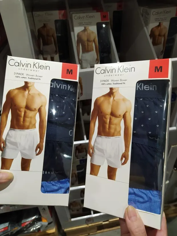 Taiwan Province costco purchasing Calvin Klein men's underwear 3 Pack CK men's loose boxer boxers. | Lazada PH Taiwan Province costco purchasing Calvin Klein men's underwear 3 Pack CK men's loose boxer boxers. | Lazada PH