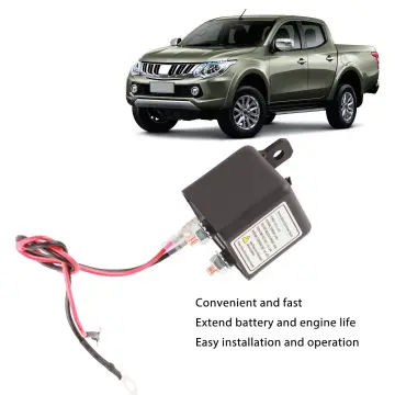 12V 500A Remote Control Power Switch Cut Off Energy Saving Isolator  Anti-Theft Remote Power-off Switch for Marine Boat RV Car