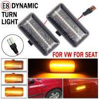 Dynamic Side Marker Light Side Signal Lights For VW Golf 2 3 Passat B3 Vento Jetta A2 A3 Seat Ibiza 2 Cordoba 1