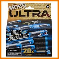 สินค้าขายดี!!! ของเล่น กระสุนปืนเนิร์ฟ เนิร์ฟ อัลตร้า Nerf Ultra Sonic Screamers 20-Dart Refill Pack เนิฟ ของแท้ ของเล่น โมเดล โมเดลรถ ของเล่น ของขวัญ ของสะสม รถ หุ่นยนต์ ตุ๊กตา โมเดลนักฟุตบอล ฟิกเกอร์ Model