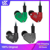 KZ ZS6 8ไดรเวอร์หูฟัง2DD 2BA ไฮบริดเทคโนโลยีในหูจอภาพไฮไฟสเตอริโอกีฬาเล่นเกมชุดหูฟังเสียงยกเลิกหูฟัง