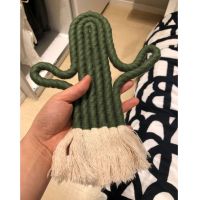 Nordic ตกแต่งห้อง Cactus Tapestry macrame แขวนผนัง Boho Decor แขวนผนัง College dorm gifts