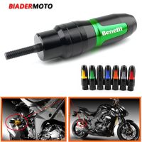 ・สำหรับ Benelli TRK 251 502/X TNT300 502C 302S BN600 BJ250 BN300กรอบรถจักรยานยนต์ตัวเลื่อนไอเสียป้องกันแผ่นกันกระแทกล้ม