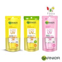 (หลอดใหญ่ 30 ml.) Garnier การ์นิเย่ ซูเปอร์ ยูวี ซากุระ super UV Sunscreen light complete sakura กันแดด ครีมกันแดด