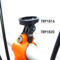 TRIGO TRP1820จักรยาน Gopro เมาฐานกล้องสำหรับ Brompton จักรยานพับอลูมิเนียมคอมพิวเตอร์ศัพท์ฐานติดตั้งไฟ