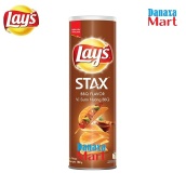 Bánh Snack Khoai Tây Lay s Stax Malaysia Hộp 160g Vị Sườn nướng BBQ