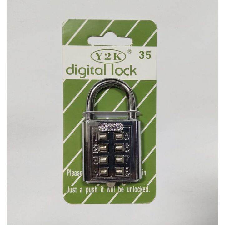 Digital padlock/number padlock/ locker lock random numbers (30mm,35mm,40mm) Lazada PH