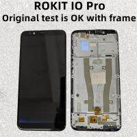 สำหรับ ROKIT IO Pro จอแสดงผล LCD ภายในและภายนอกหน้าจอหน้าจอสัมผัสแบบบูรณาการต้นฉบับกับกรอบ