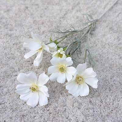 【CC】 Gesang flower branch Artificial Flowers for Wedding Decoration flores artificiais indie room decor