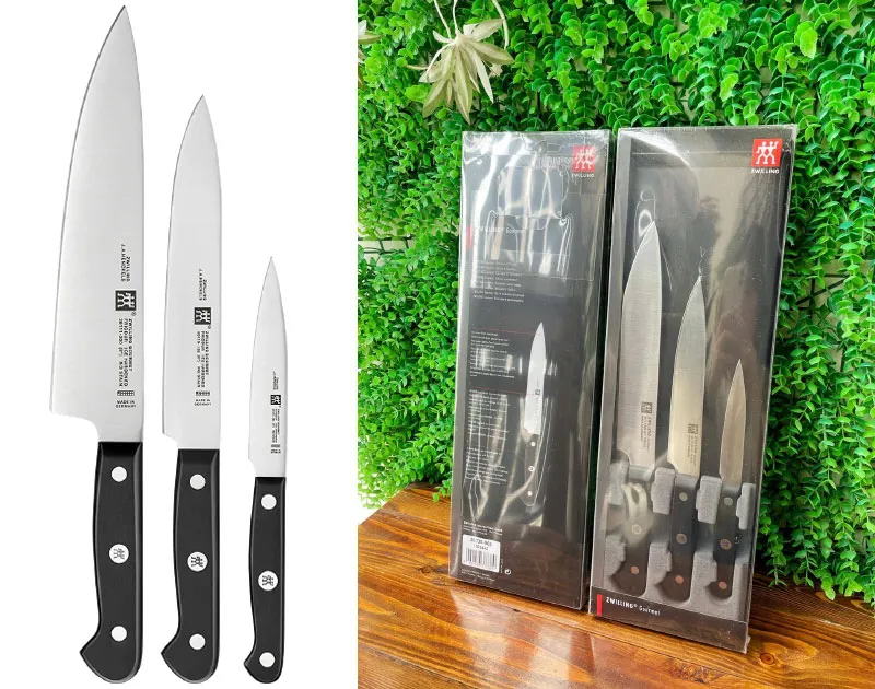 Zwilling Gourmet 3-piece knife set, 36130-003