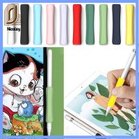 NICOLEY 5PCS สำหรับ iPad ipencil ป้องกันรอยขีดข่วน เพชรประดับเพชร สำหรับแอปเปิ้ลดินสอ1/2 ฝาครอบปากกาสไตลัส เคสกริปปากกาทัชสกรีน ปลอกหุ้มป้องกัน ซิลิโคนทำจากซิลิโคน