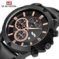 Mens Sports Quartz Watch Large Round Hole Breathable Belt Watch Mens Casual Watch 【QYUE】