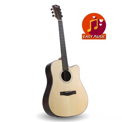 กีตาร์โปร่ง Gusta DM3C Acoustic Guitar