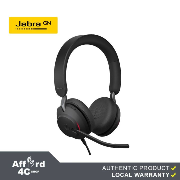 Jabra Evolve2 40 MS Stereo Headset USB-A | Lazada PH