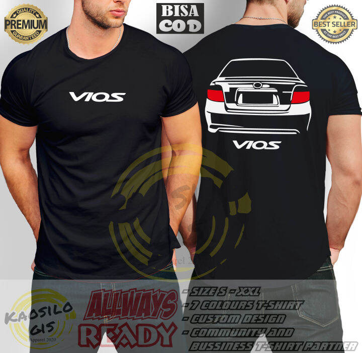 Kaos Toyota Vios 1St Gen Rear Kaosilogis Lazada Indonesia