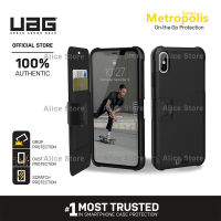 UAG Metropolis Series Phone Case for iPhone XS MAX / iPhone X / XS / XR with Anti-drop Protective Case Cover - Black