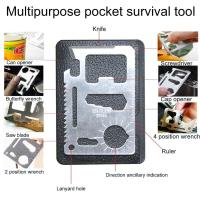 Outdoor SOS Emergency Multi-Tool Kits First Aid Box for Camping Hiking Hunting