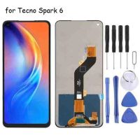 หน้าจอ Tecno Spark 6 งานแท้ จอชุด จอ จอTecno Spark 6 / KE7 LCD จอSpark6 พร้อมทัชสกรีน Tecno Spark6