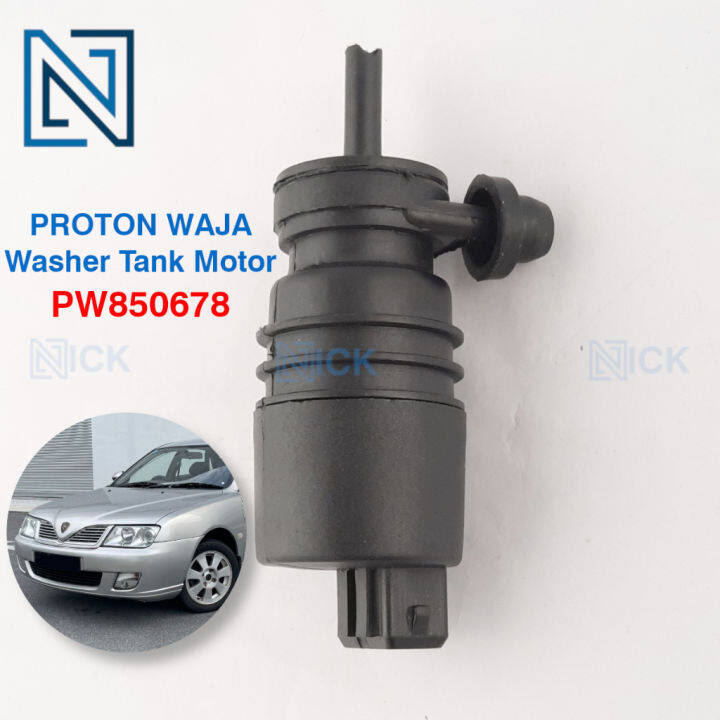 Proton Waja Washer Pump Motor Wiper Tank Motor With Rubber Tangki Pump Air Pengelap Cermin