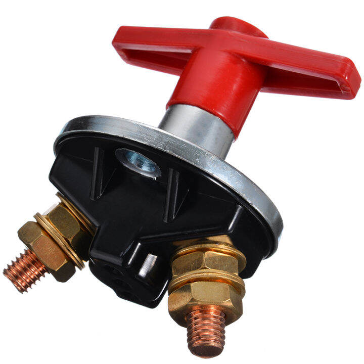 500 Amp Fixed Key Battery Duty Isolator Heavy Cut Off Kill Switch 12v