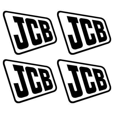 For JCB old aufkleber sticker bagger excavator 4 Sticker Car Styling