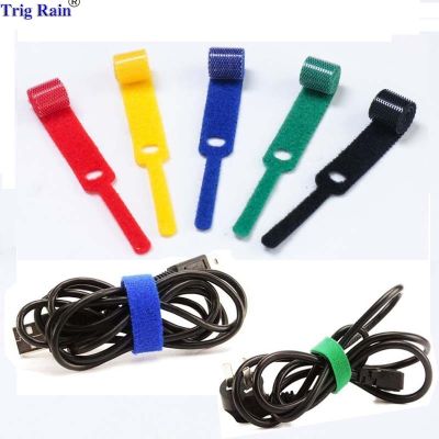 【CW】 Cable Organizer Bobbin Winder Wire Ties Management Holder tape Lead Straps Computer
