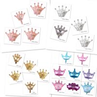 New Crown Aluminum Film Balloon Birthday Party Decoration Princess Birthday Party Decoration Bar Balloon Balloons